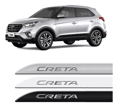 Friso Lateral Creta Prata Metal