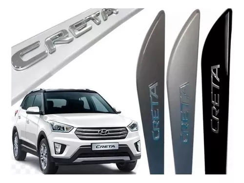 Friso Lateral Hyundai Creta Branco Polar