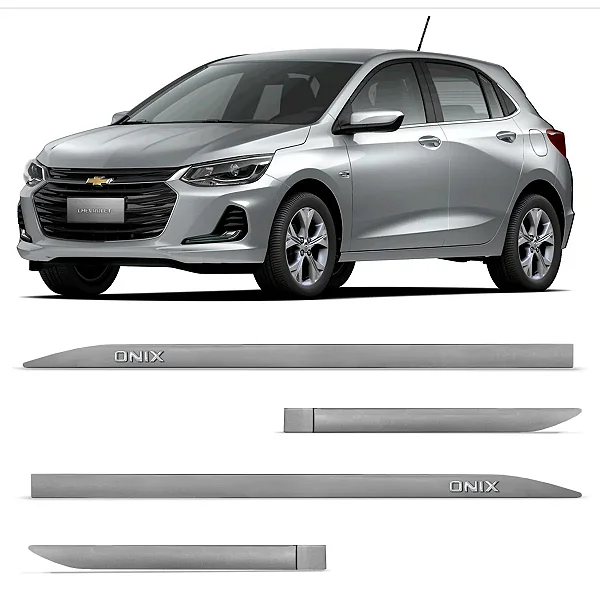 Friso Lateral Onix Prata Switchblade