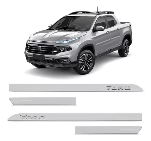Friso Lateral Fiat Toro Prata Melfi