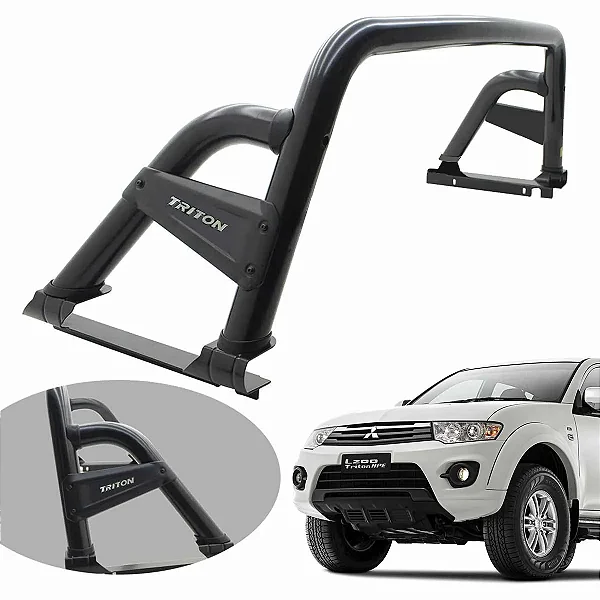 Santo Antônio Track ST Preto L200 Triton 2008 a 2016