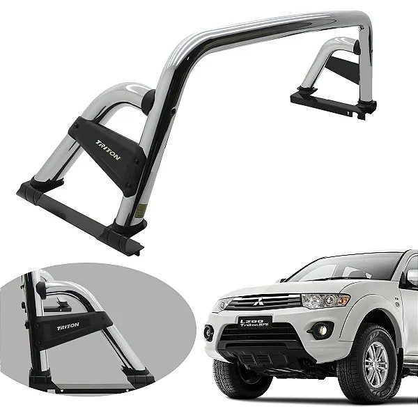 Santo Antônio Track ST Cromado L200 Triton 2008 a 2016