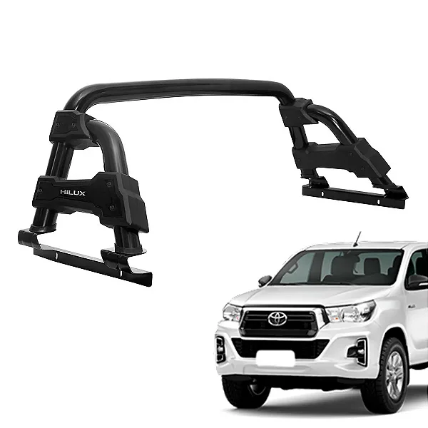 Santo Antônio Track STR Preto Hilux 2016 a 2024