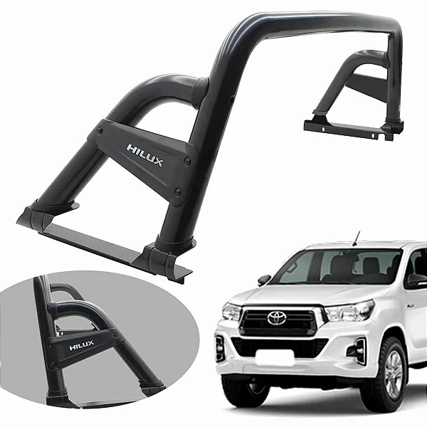 Santo Antônio Track ST Preto Hilux 2016 a 2024