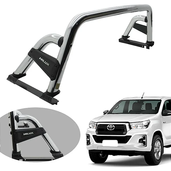 Santo Antônio Track ST Cromado Hilux 2016 a 2024