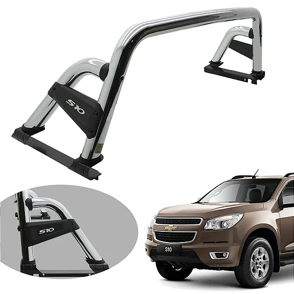 Santo Antônio Track ST Cromado S10 Cabine Dupla 2012 a 2025