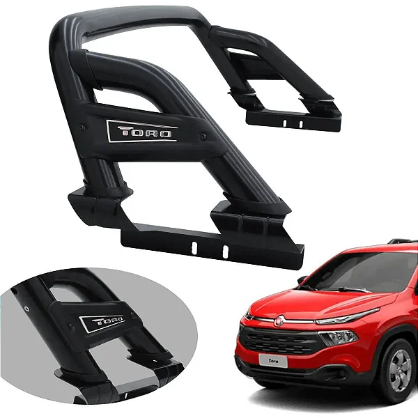 Santo Antonio Track ST Preto Fiat Toro 2017 a 2024