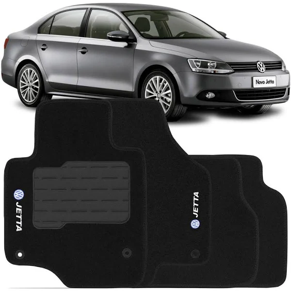 Tapete Personalizado VW Jetta 11/14 Preto