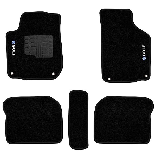 Tapete Personalizado VW Golf Preto