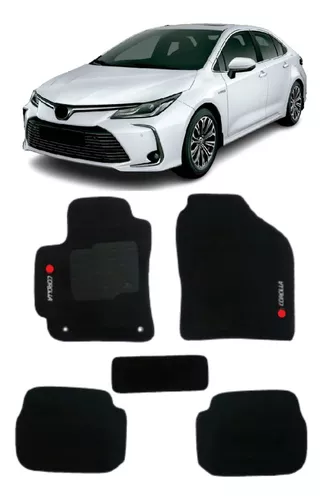 Tapete Personalizado Toyota Corolla Preto