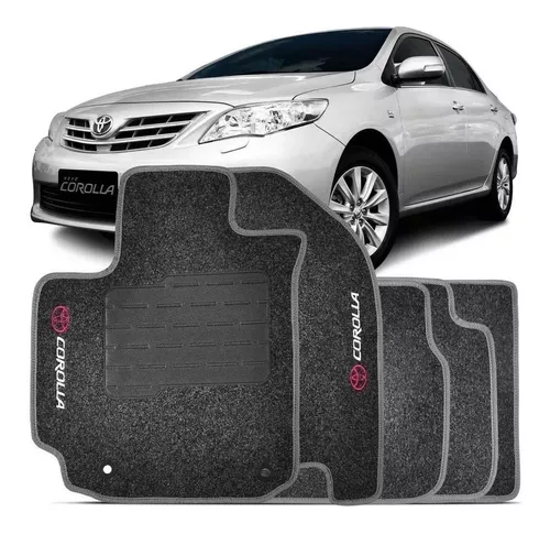 Tapete Personalizado Corolla 09/14 Grafite