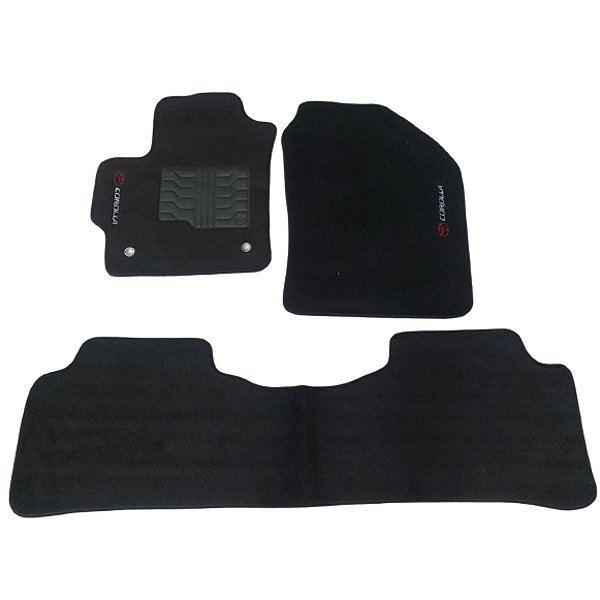 Tapete Personalizado Toyota Corolla 09/14 Preto