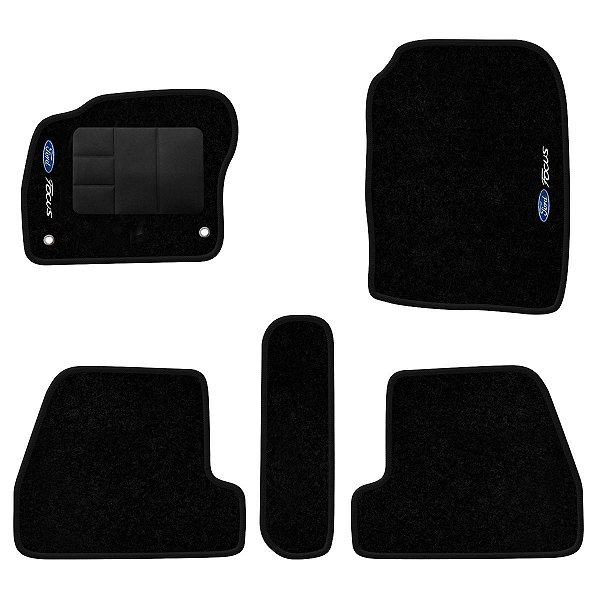Tapete Personalizado Ford Focus Preto 14/