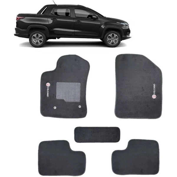 Tapete Personalizado Fiat Strada Volcano Grafite