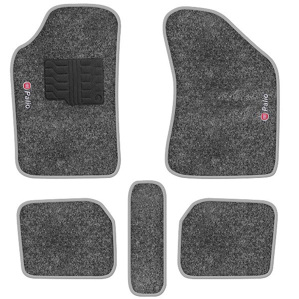 Tapete Personalizado Fiat Palio 08/11 Grafite