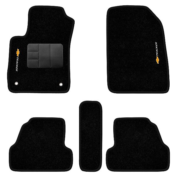 Tapete Personalizado Chevrolet Tracker Turbo Preto