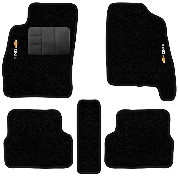 Tapetes Automotivos Chevrolet Onix Plus Preto