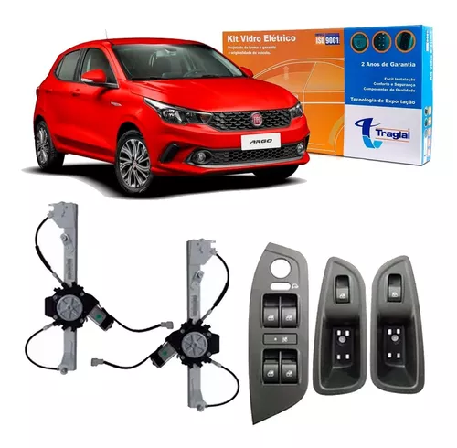 VIDRO ELETRICO FI ARGO/CRONOS TRASEIRO TRAGIAL