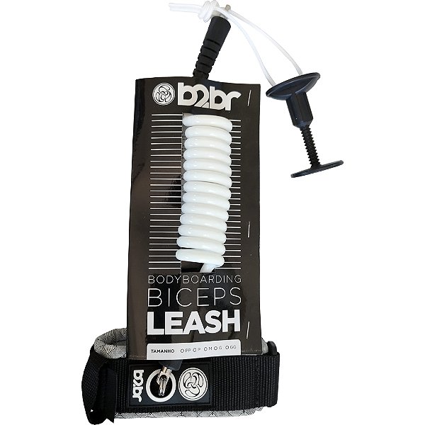 Biceps Leash 8MM Big Waves B2BR branco
