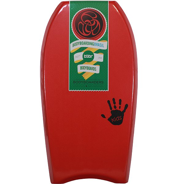 Prancha de Bodyboard infantil B2BR Kids vermelho