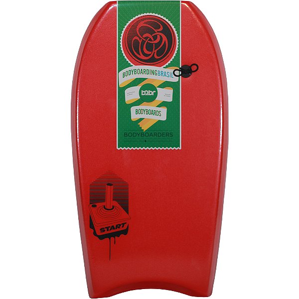Prancha de Bodyboard B2BR Start vermelha