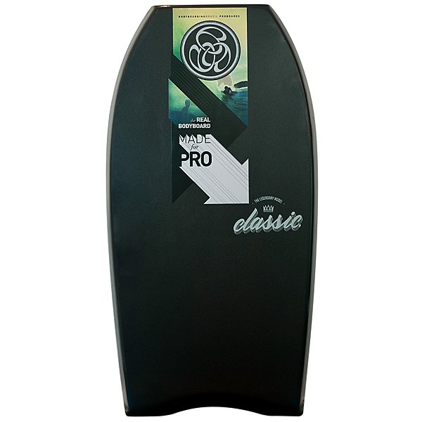 Prancha de Bodyboard B2BR Classic PRO preta