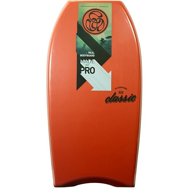 Prancha de Bodyboard B2BR Classic Super PRO laranja