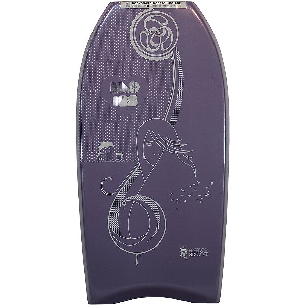Prancha de Bodyboard B2BR Ladies bublegum