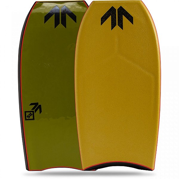 Prancha de Bodyboard FOUND Revival mostarda