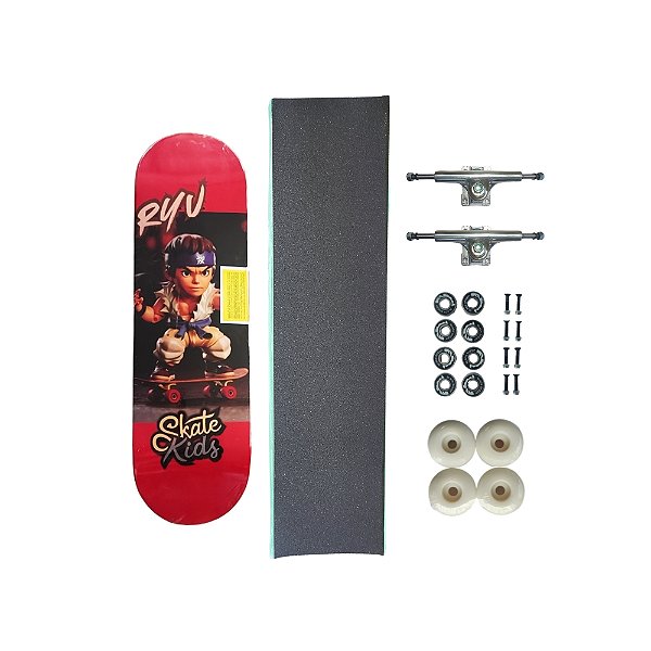 Skate de marfim infantil COMPLETO mini model SKATE KIDS Ryu