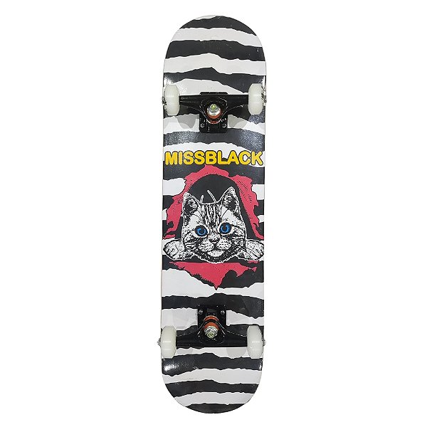 Skate completo BLACKSHEEP Missblack cat iniciante