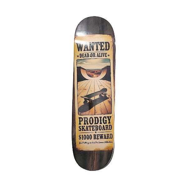Shape de marfim modelo juvenil PRODIGY SKATEBOARDS Wanted