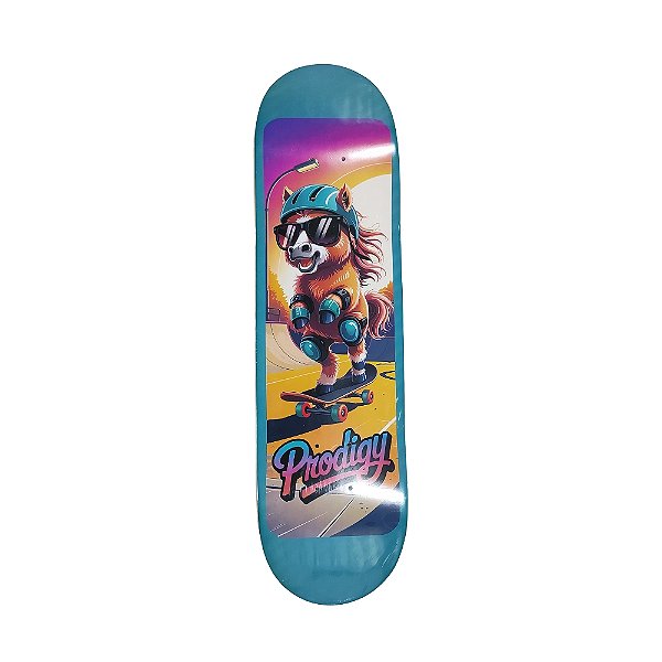 Shape de marfim modelo juvenil PRODIGY SKATEBOARDS Cavalinho