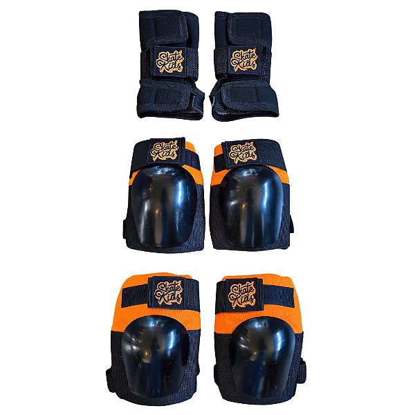 Kit de proteção de skate infantil SKATEKIDS