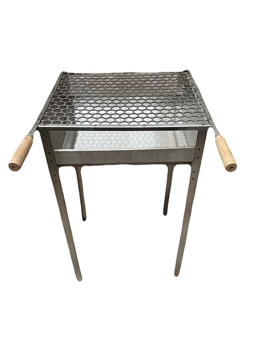 Churrasqueira Inox Com Grelha