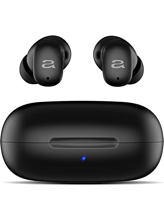 Fone de Ouvido Earbud AIWA AWS-EB-03-B BT IPX5 ANC Modo Ambiente