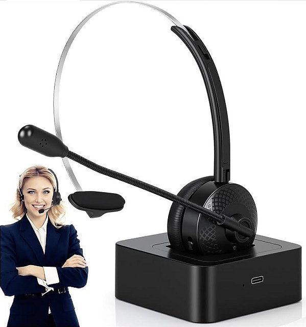 Headset mono auricular para PC -Notebook - Celular