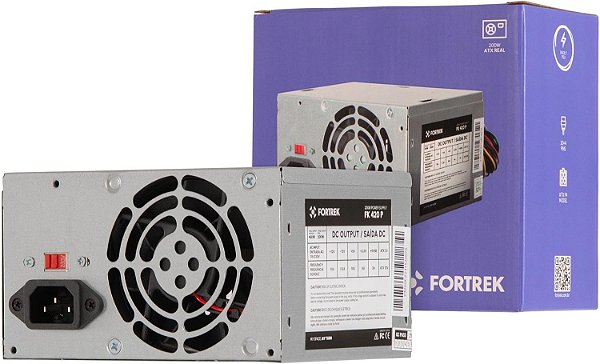 FONTE ATX 200W RMS S/CABO FORTREK FK420P