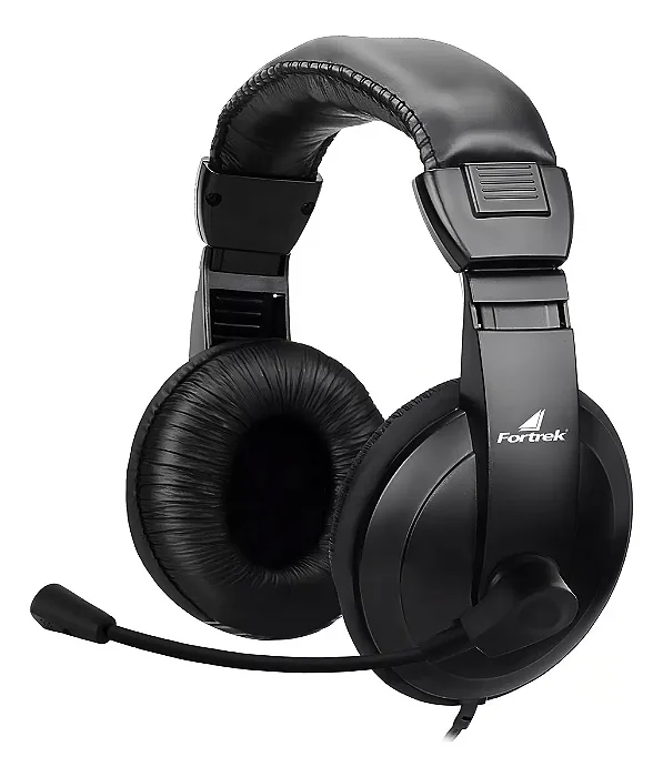 FONE DE OUVIDO C/MIC FORTREK HSL102 PT