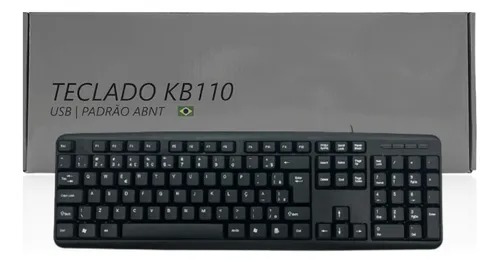 TECLADO KB110 COM FIO