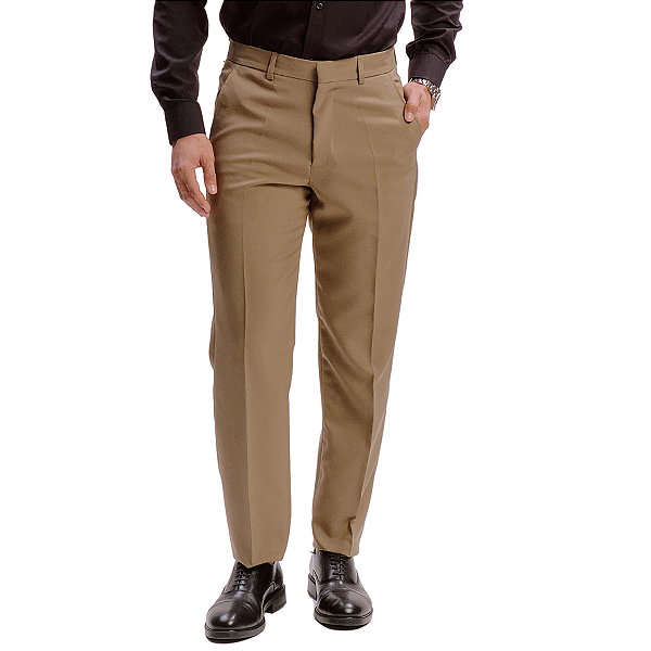 Calça Alfaiataria Innovatore Premium Caqui