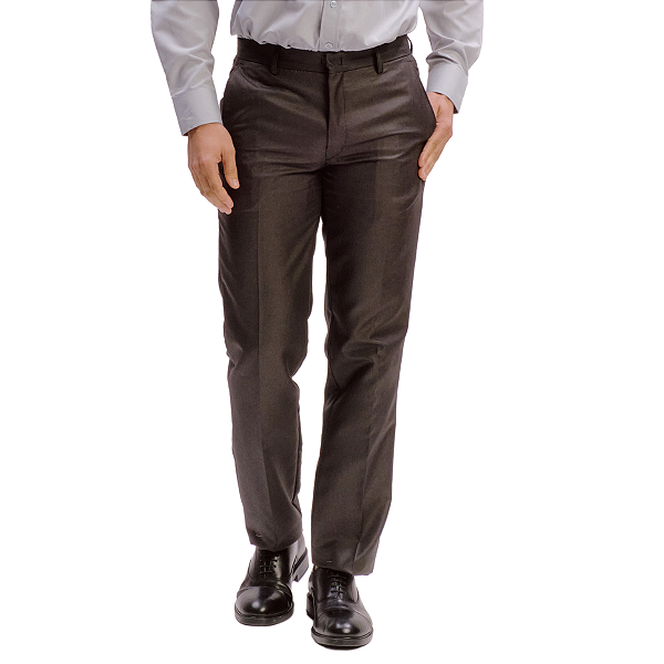 Calça Alfaiataria Microfibra Premium Cinza