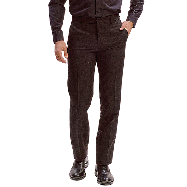 Calça Alfaiataria Microfibra Premium Preta