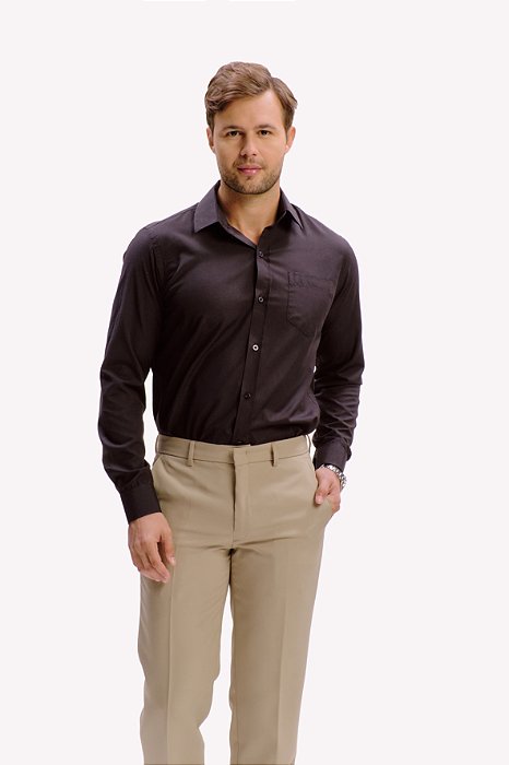 Camisa Tradicional Preta