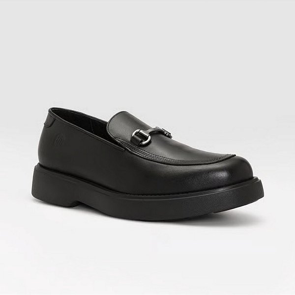 Sapato Mocassim Confort Preto