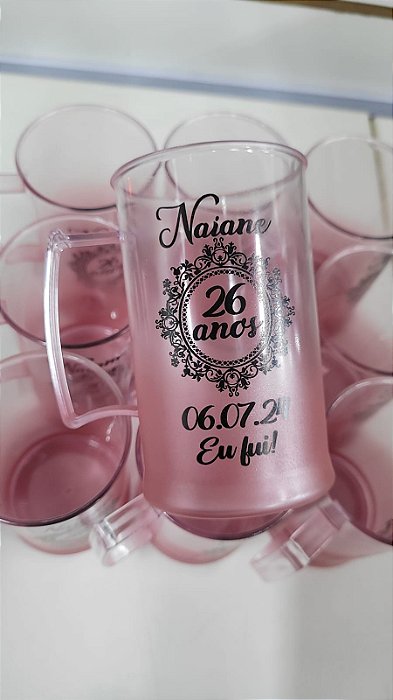 10 Canecas de Chopp 300ml Degradê
