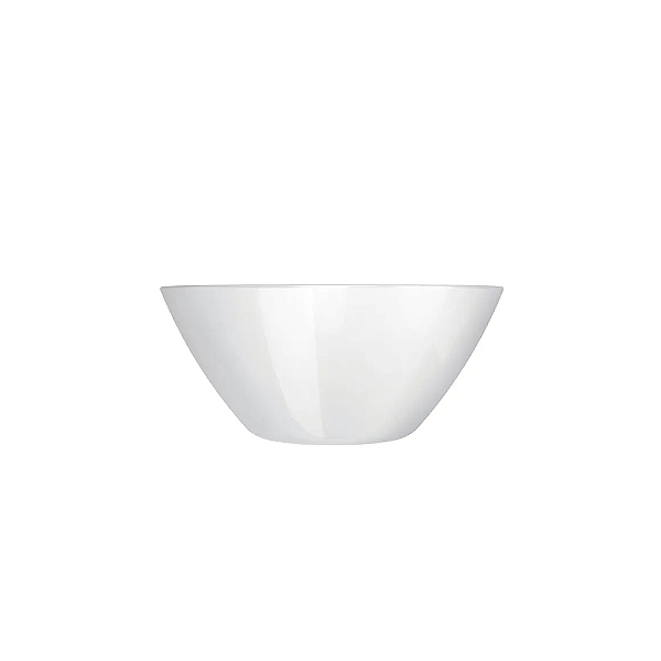 Saladeira em Vidro Branco Nadir Opaline 840ml
