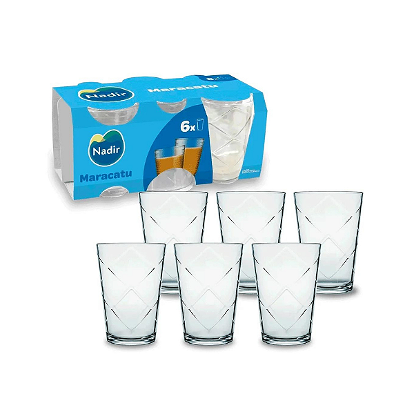 Copo Multiuso Maracatu KIT C/6 Nadir 265ml