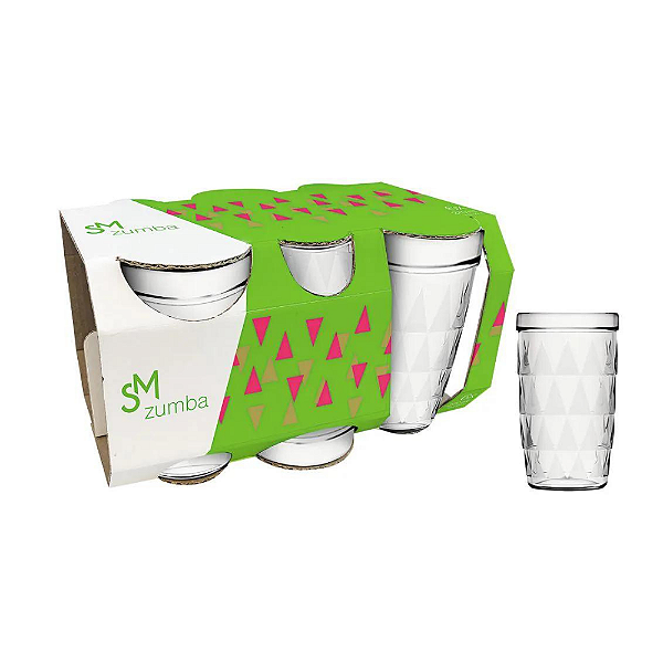 Copo Multiuso Zumba KIT C/6 SM 270ml