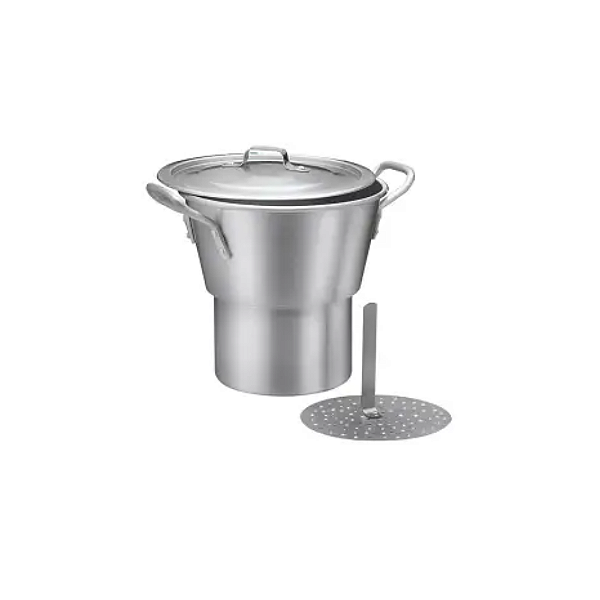 Cuscuzeiro Alumínio Hotel C/Base Abc